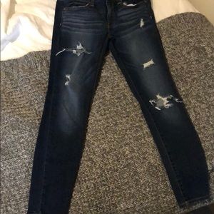 American Eagle Ripped Skinny Jeans